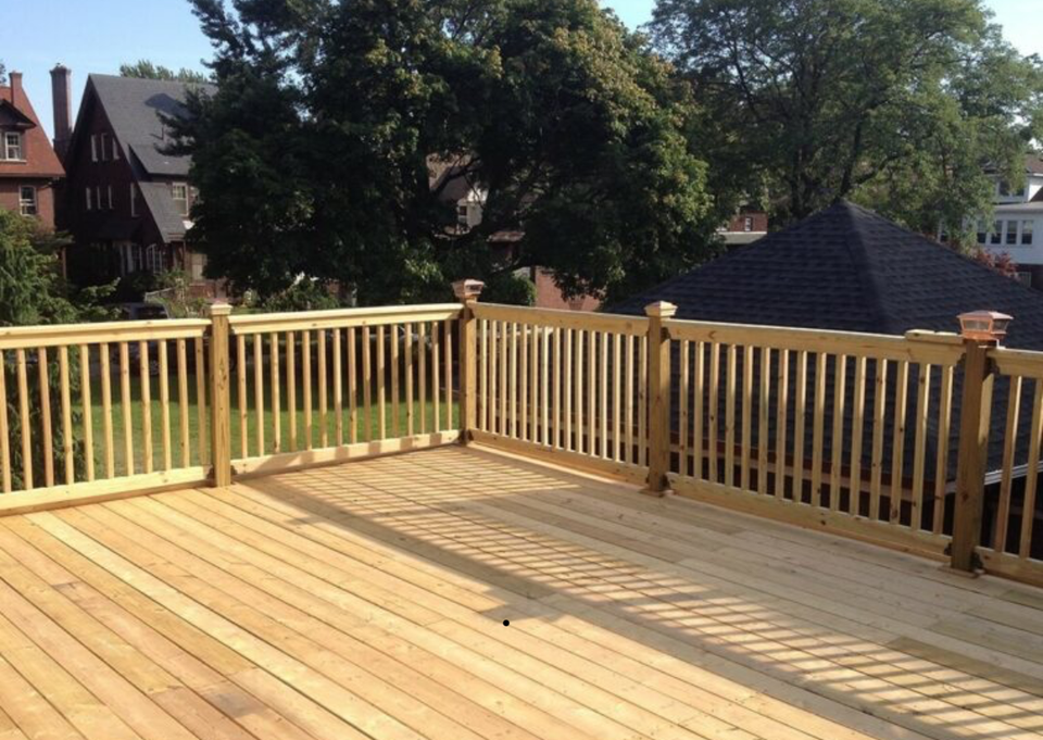 Backyard Deck Build